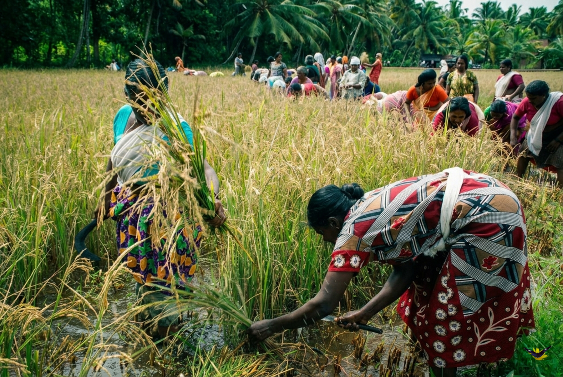 എള്ളിൻ മണവും നെൽപ്പാടങ്ങളും: വള്ളികുന്നത്തിന്റെ പച്ചപ്പിലൂടെ